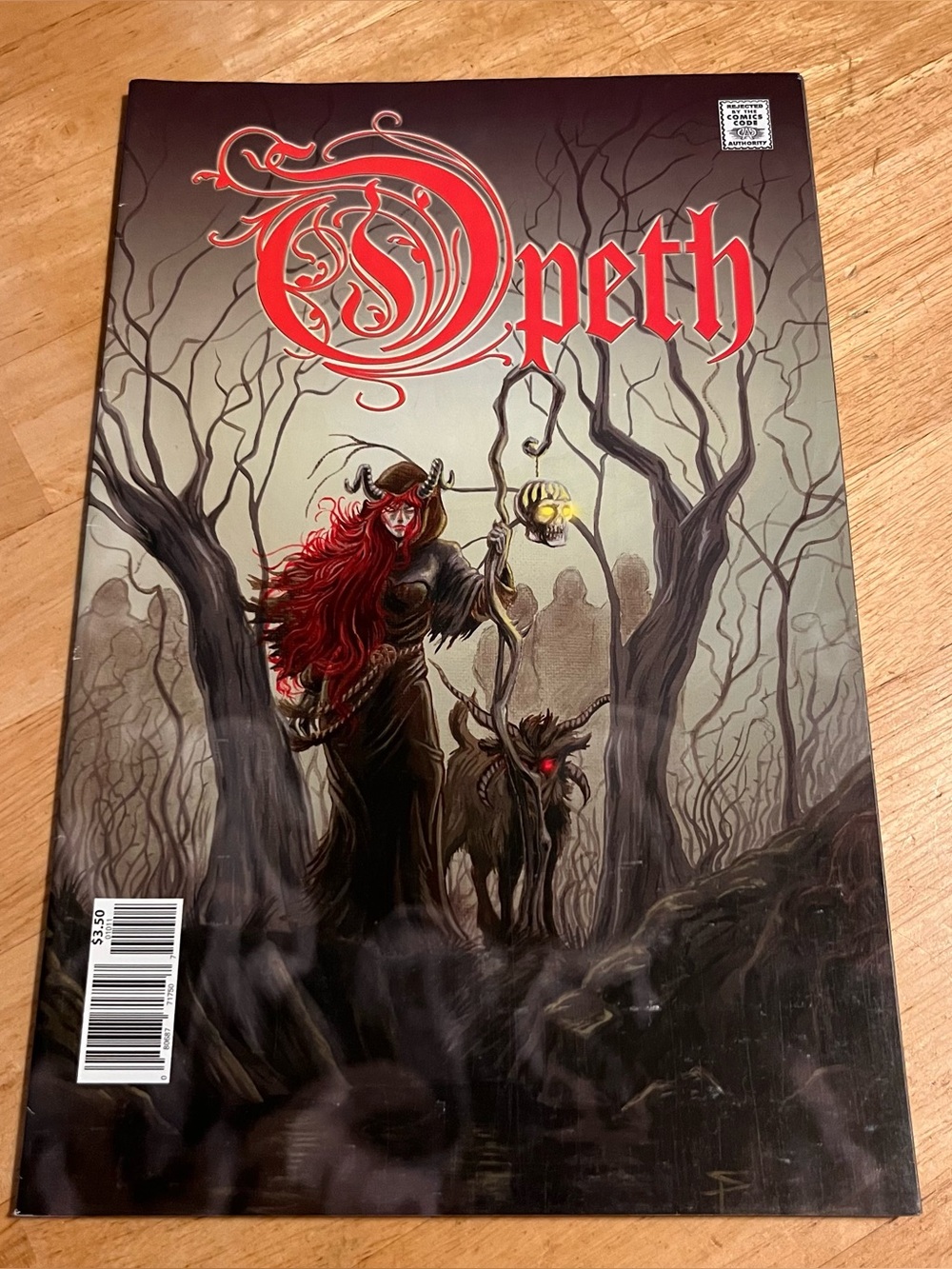 Opeth Comic Book Illustrated by Derek Riggs